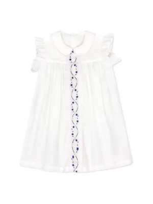 Kimberly Dress - Blessings White, Blessings Pink, Richmond Royal