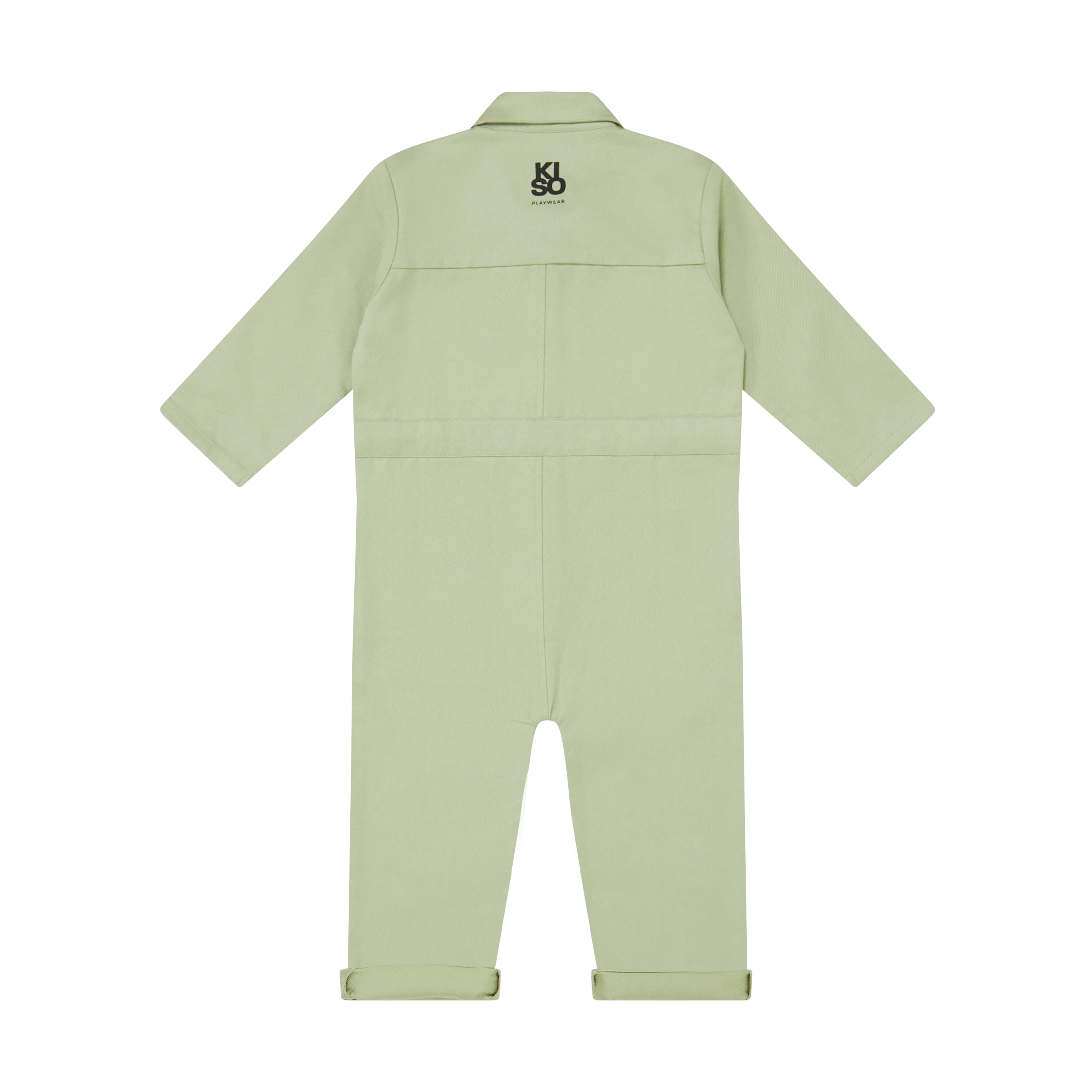 KISO Organic Kids Boilersuit Overalls in Forest