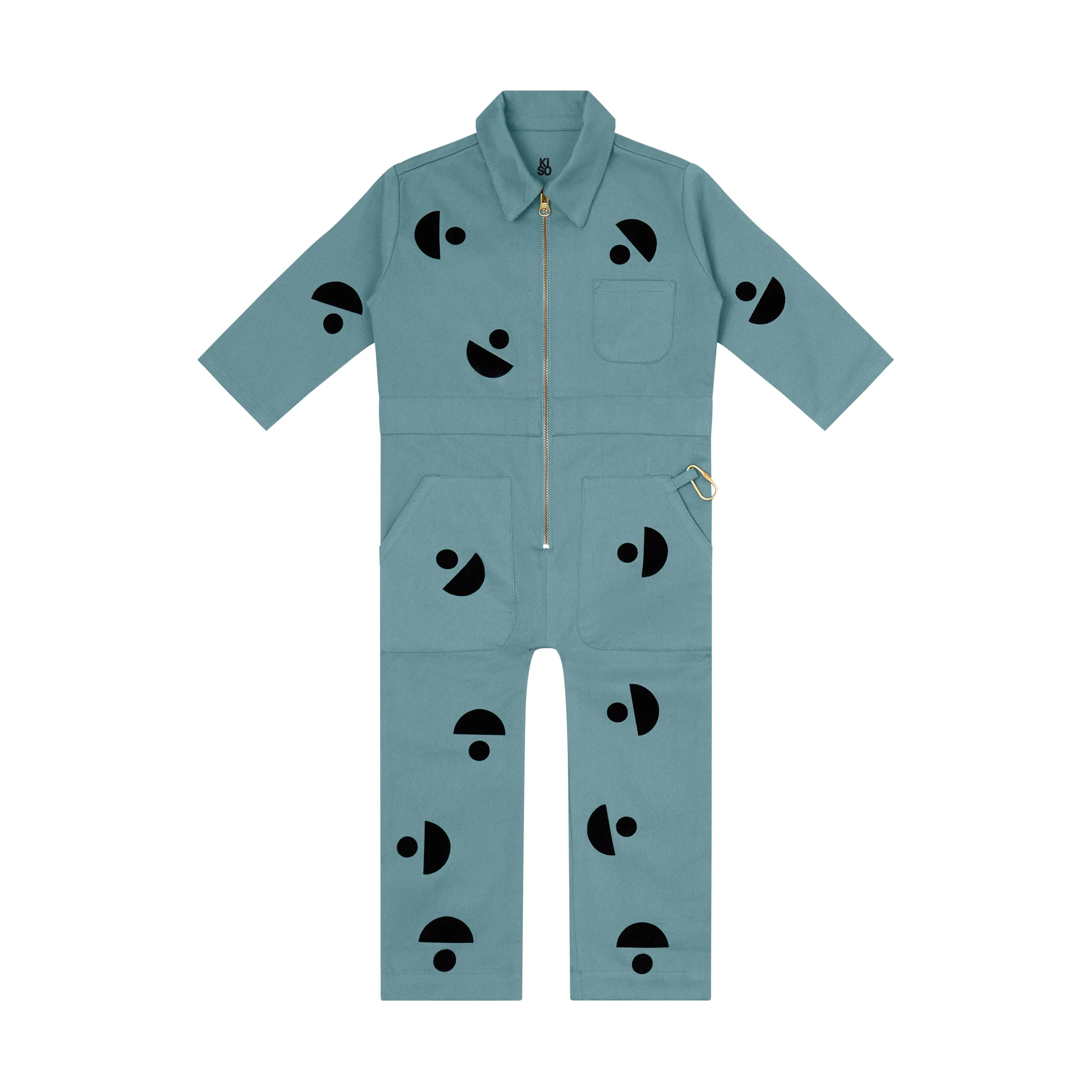 KISO x Little Beacon Boilersuit in Ocean