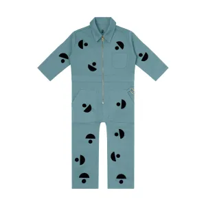 KISO x Little Beacon Boilersuit in Ocean
