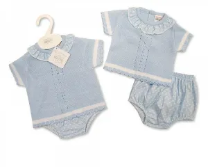Knitted Baby 2 pcs Set - 809 (0-9 Months) Bw-10-809