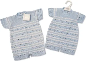 Knitted Baby Boys Romper NB-6 Months (BW-10-700)