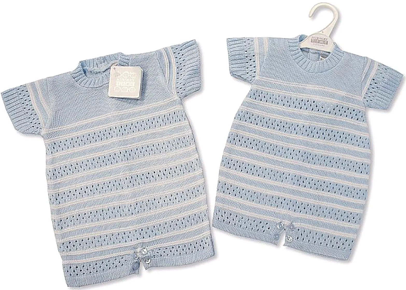 Knitted Baby Boys Romper NB-6 Months (BW-10-700)
