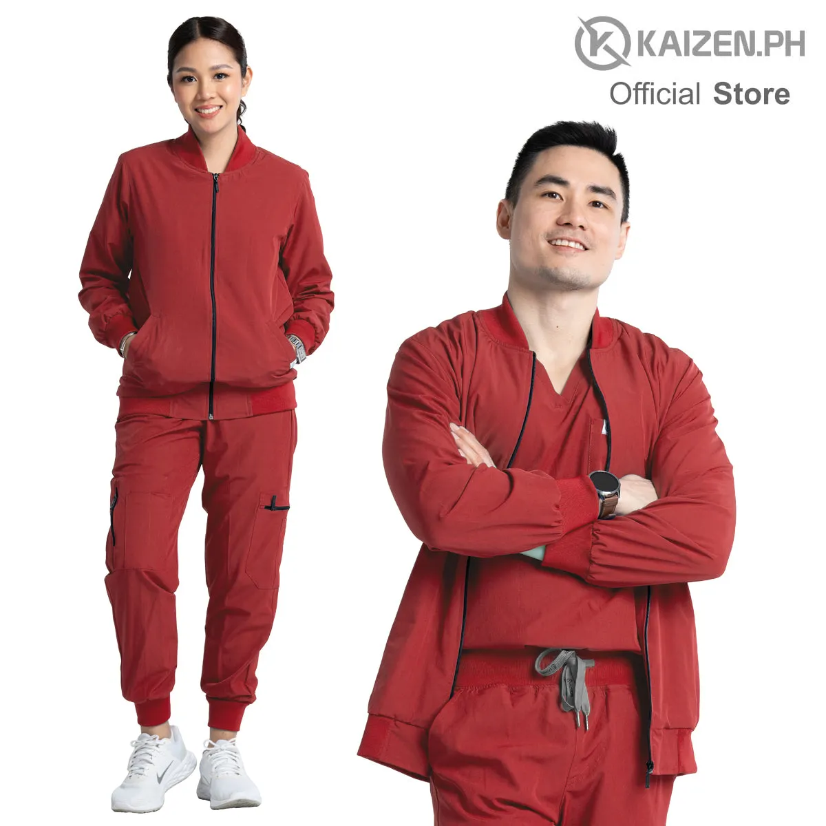 KSSJ-01 Full Zipper Knitted Jacket