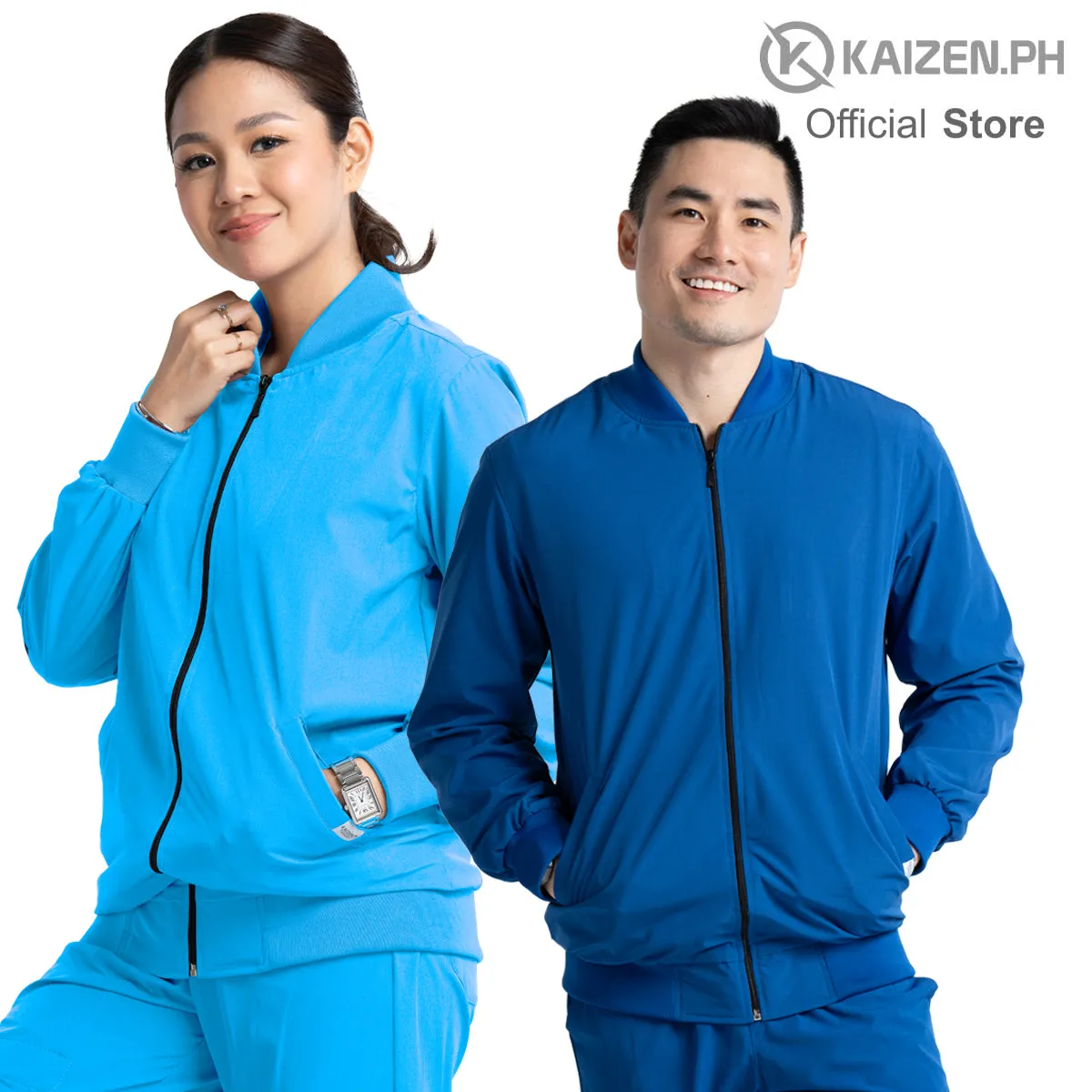 KSSJ-01 Full Zipper Knitted Jacket