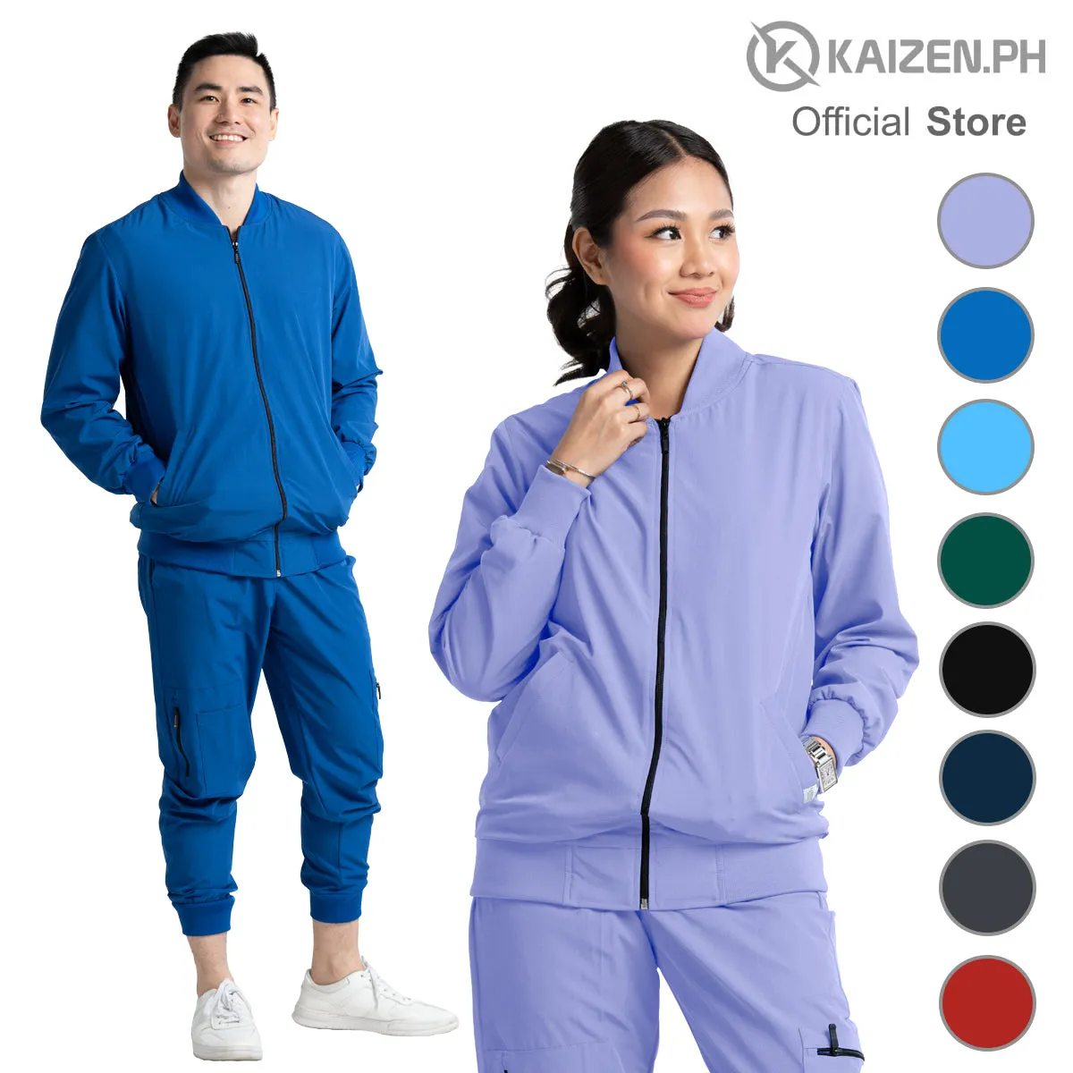 KSSJ-01 Full Zipper Knitted Jacket