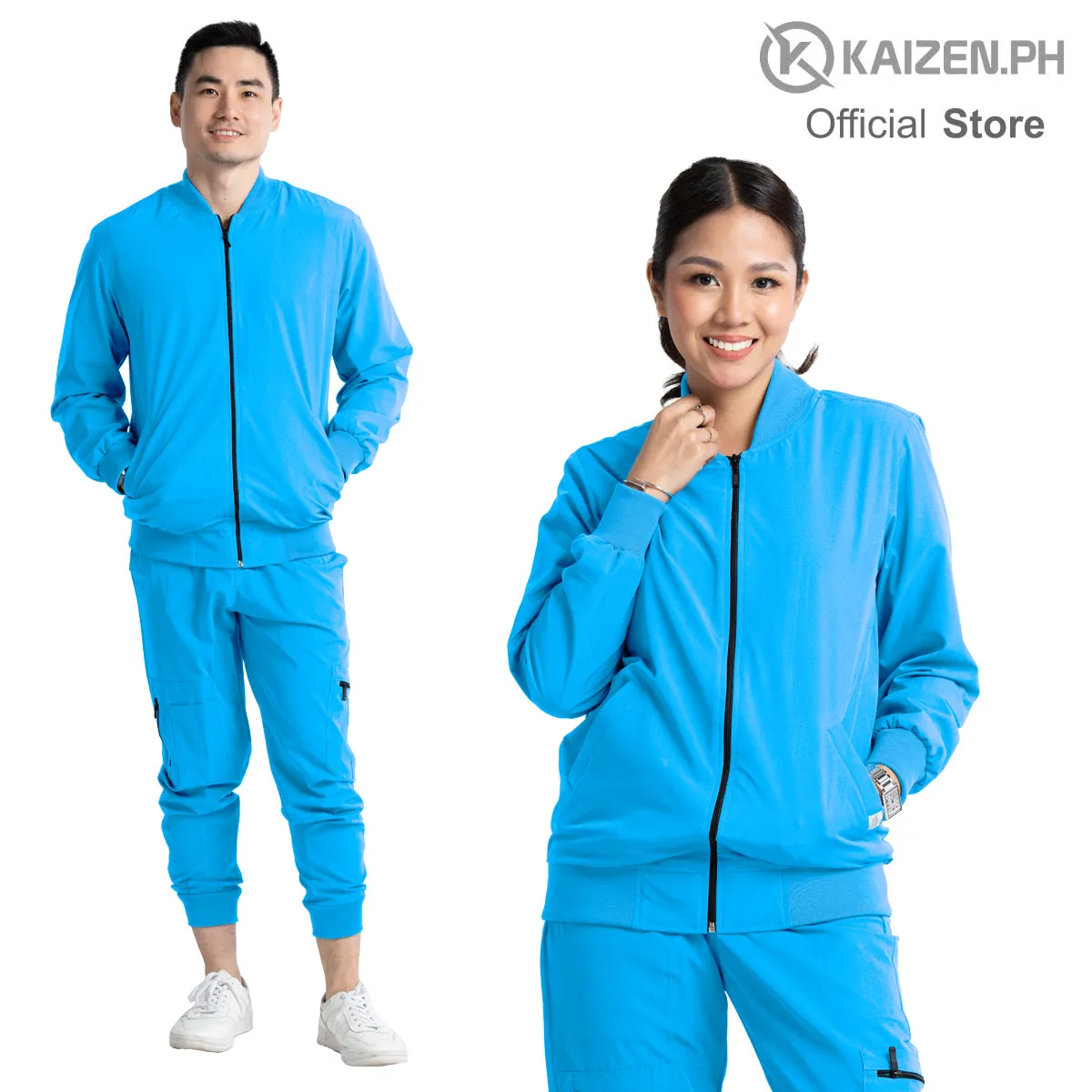 KSSJ-01 Full Zipper Knitted Jacket