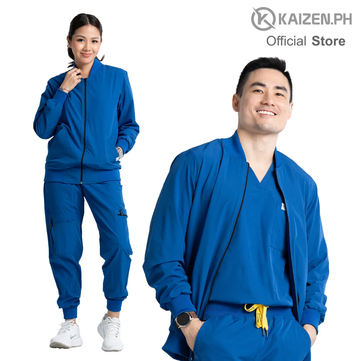 KSSJ-01 Full Zipper Knitted Jacket