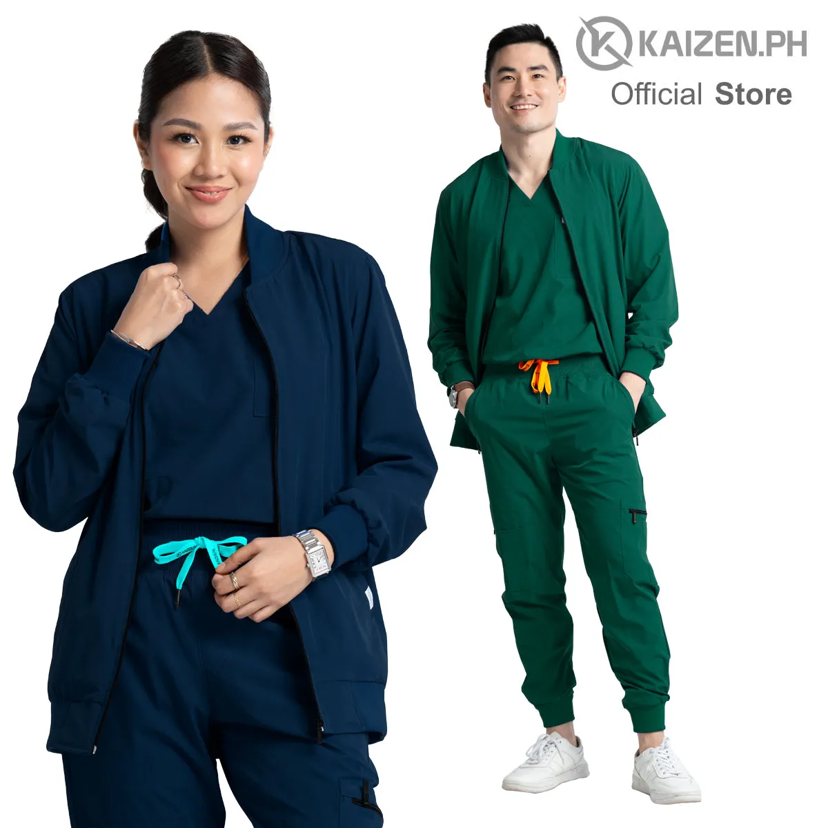 KSSJ-01 Full Zipper Knitted Jacket