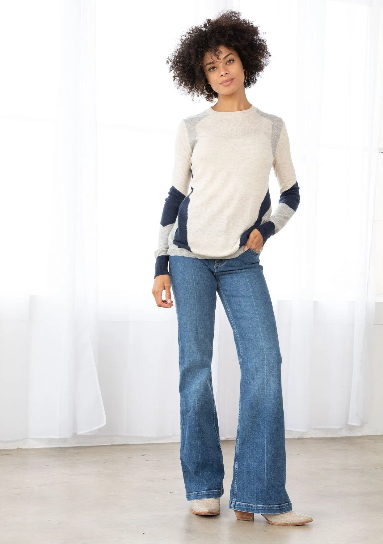 Larchmont Colorblock Sweater