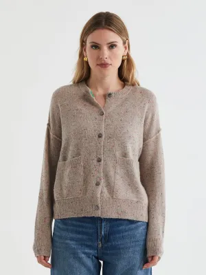 LD & Co Donegal Cardi - Oat