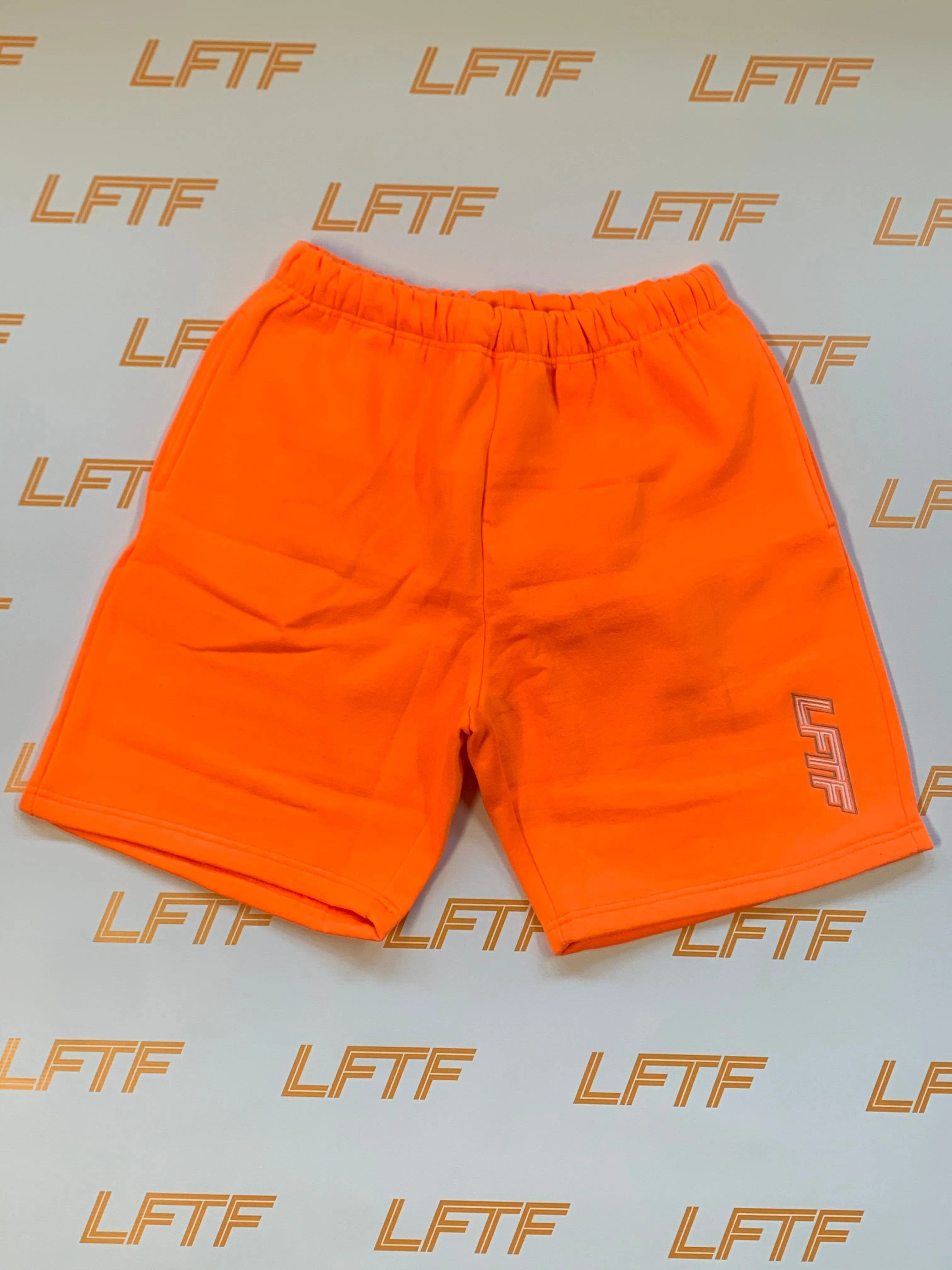 LFTF Embroidered Logo Hoodie Short Set