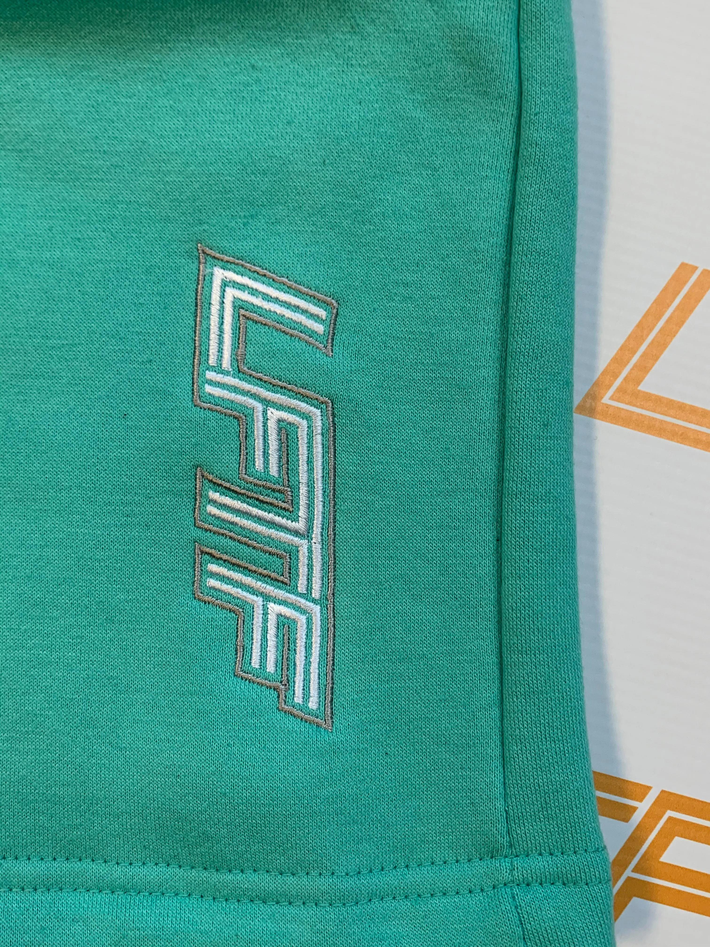 LFTF Embroidered Logo Hoodie Short Set