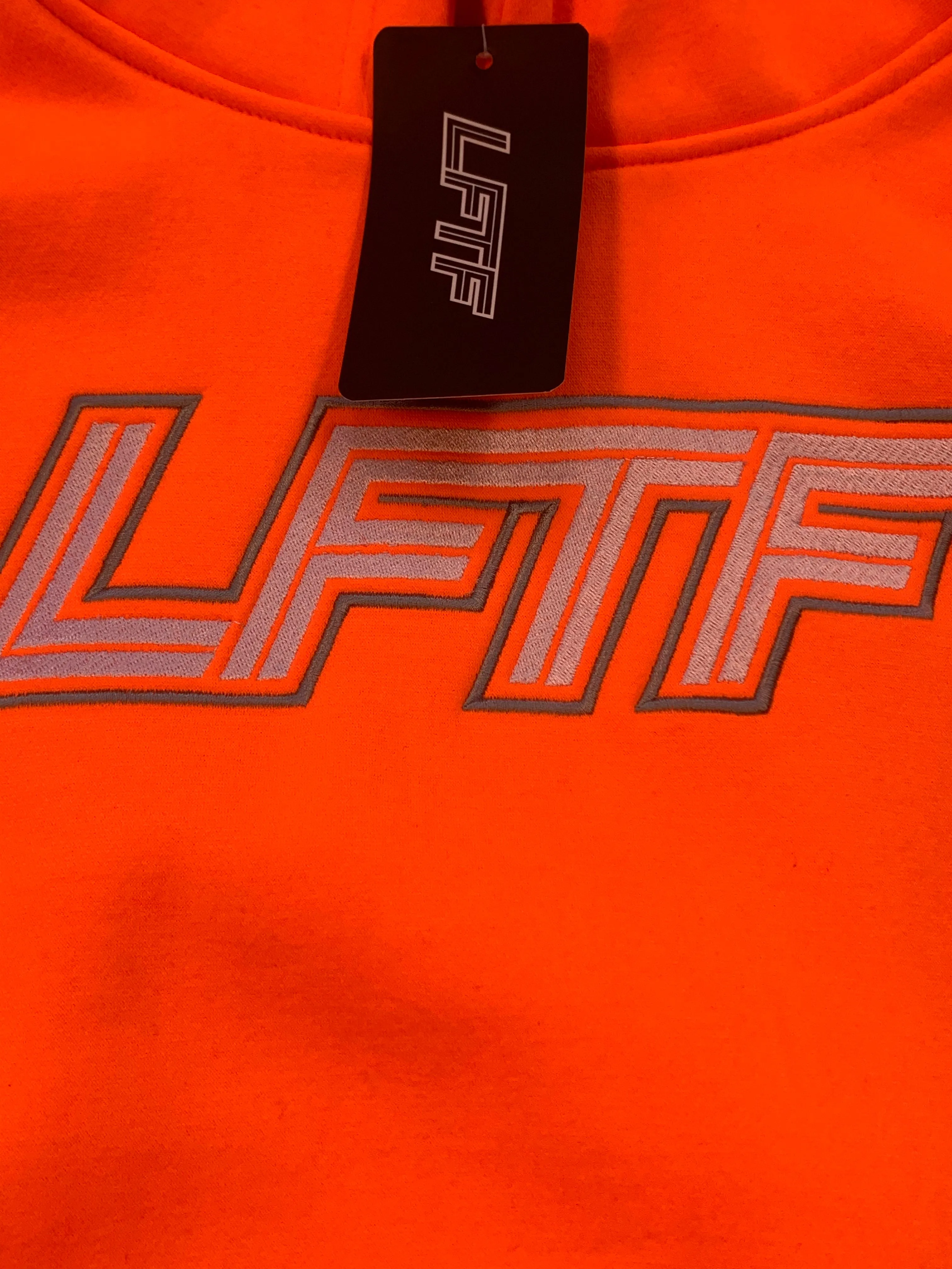 LFTF Embroidered Logo Hoodie Short Set