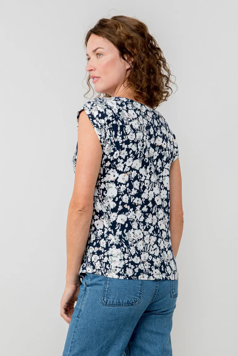 Lily & Me Surfside Tee Prairie Navy