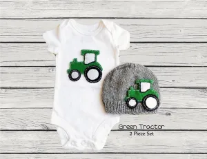 Little Green Tractor Gift Set