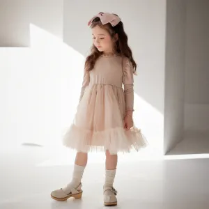 LOVE ME DRESS- BEIGE