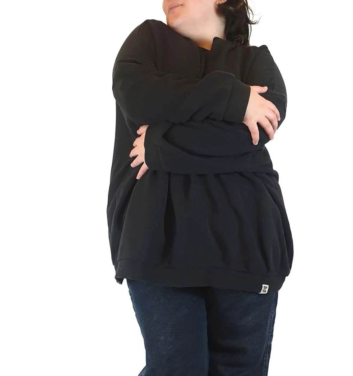 Lucy & Yak black windcheater size 3XL