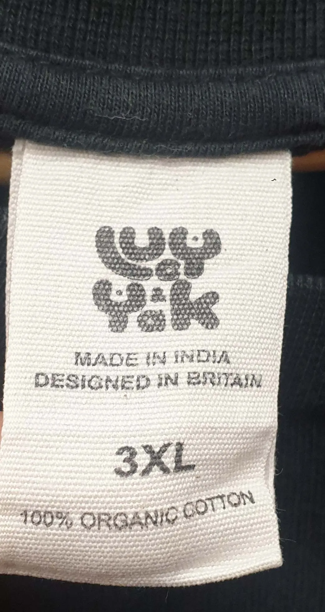Lucy & Yak black windcheater size 3XL