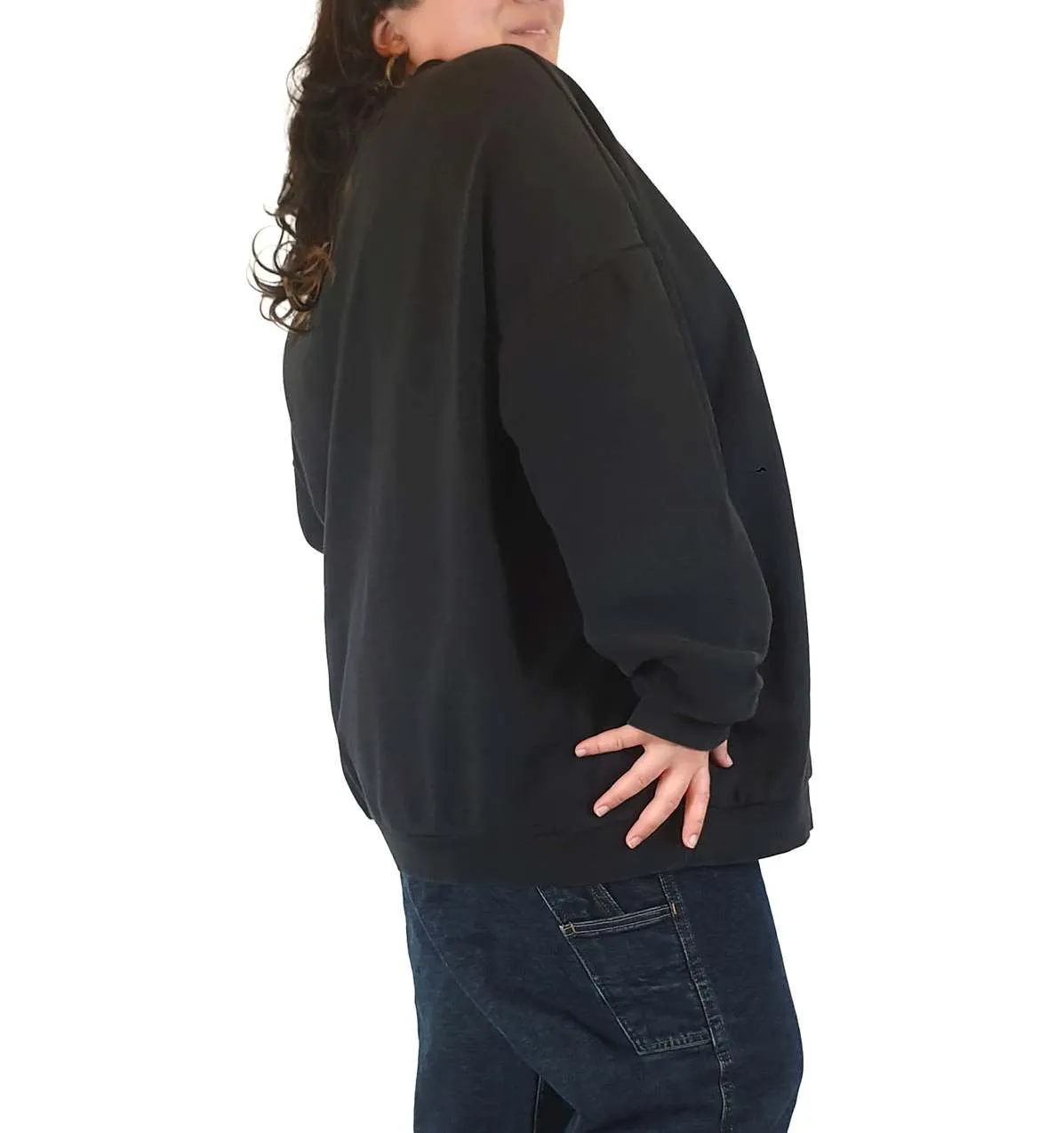 Lucy & Yak black windcheater size 3XL