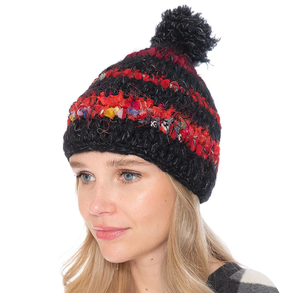 Makalu Pom Beanie Woman's Hat