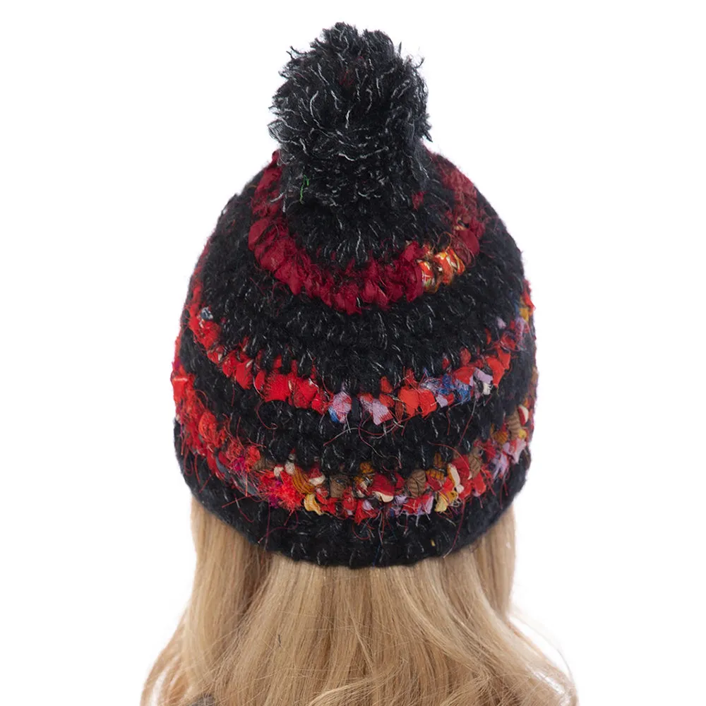 Makalu Pom Beanie Woman's Hat