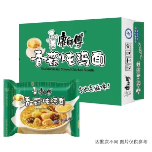 Master Kong Mushroom and Stewed Chicken Noodles - Box of 5 Packs x 6 Sets