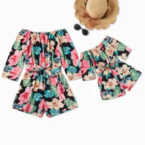 Matching Off Shoulder Mommy And Me Outfits