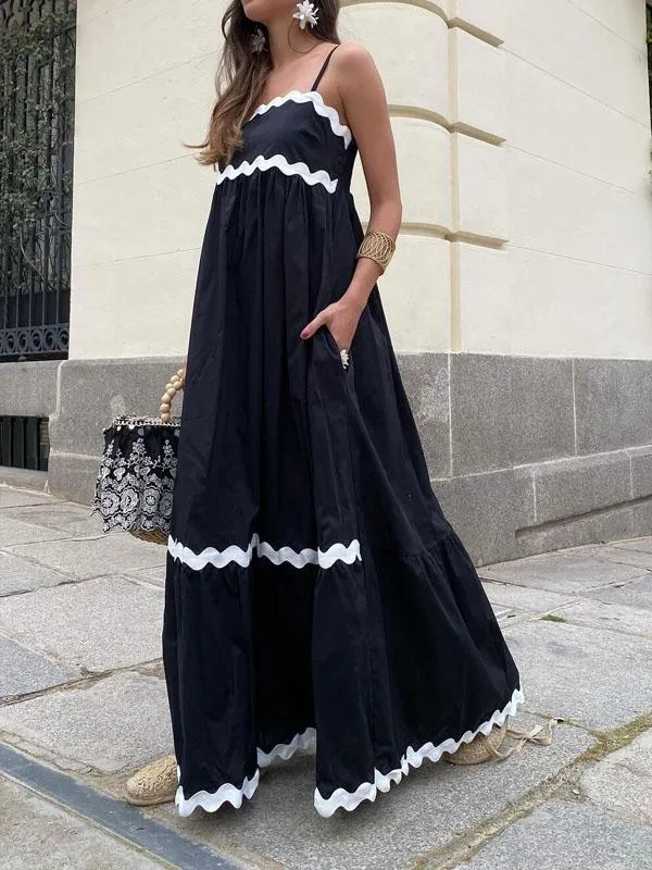 Matilda – Flowy Women’s Casual Midi Dress