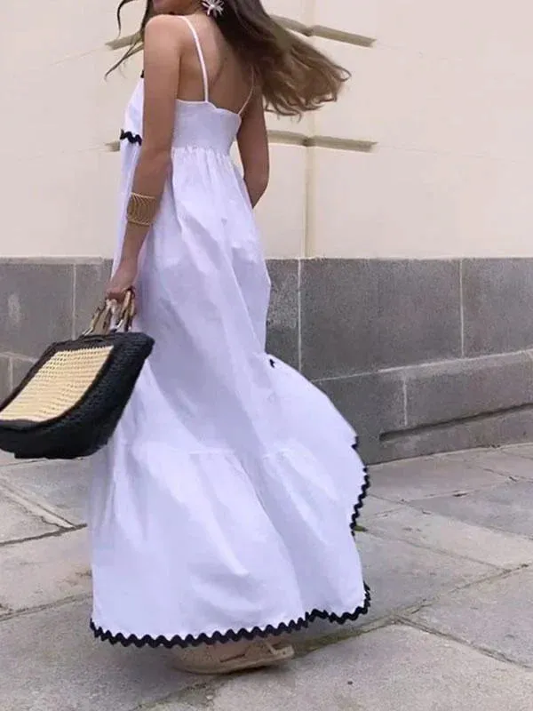 Matilda – Flowy Women’s Casual Midi Dress
