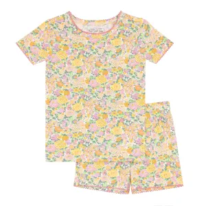 Minnow Girls Liberty of London Pima Shirt and Short Pajama Set