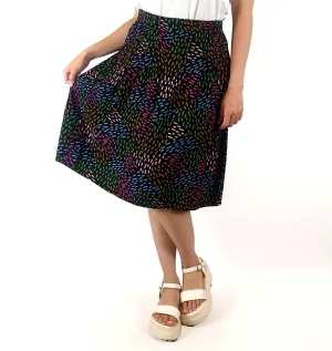 Miranda Murphy colourufl print skirt size S