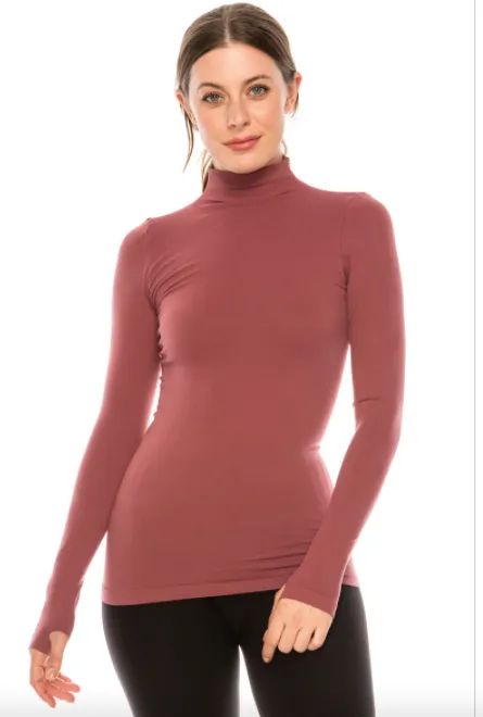 Mock Neck Long Sleeve SALE