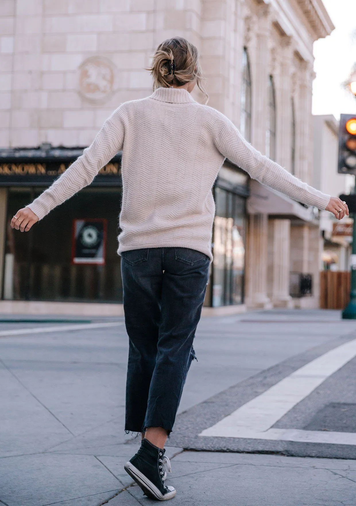 Mountaintop Shawl Collar Sweater