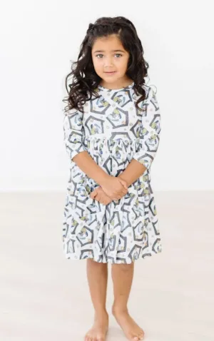 Nativity Pocket Twirl Dress || Mila & Rose