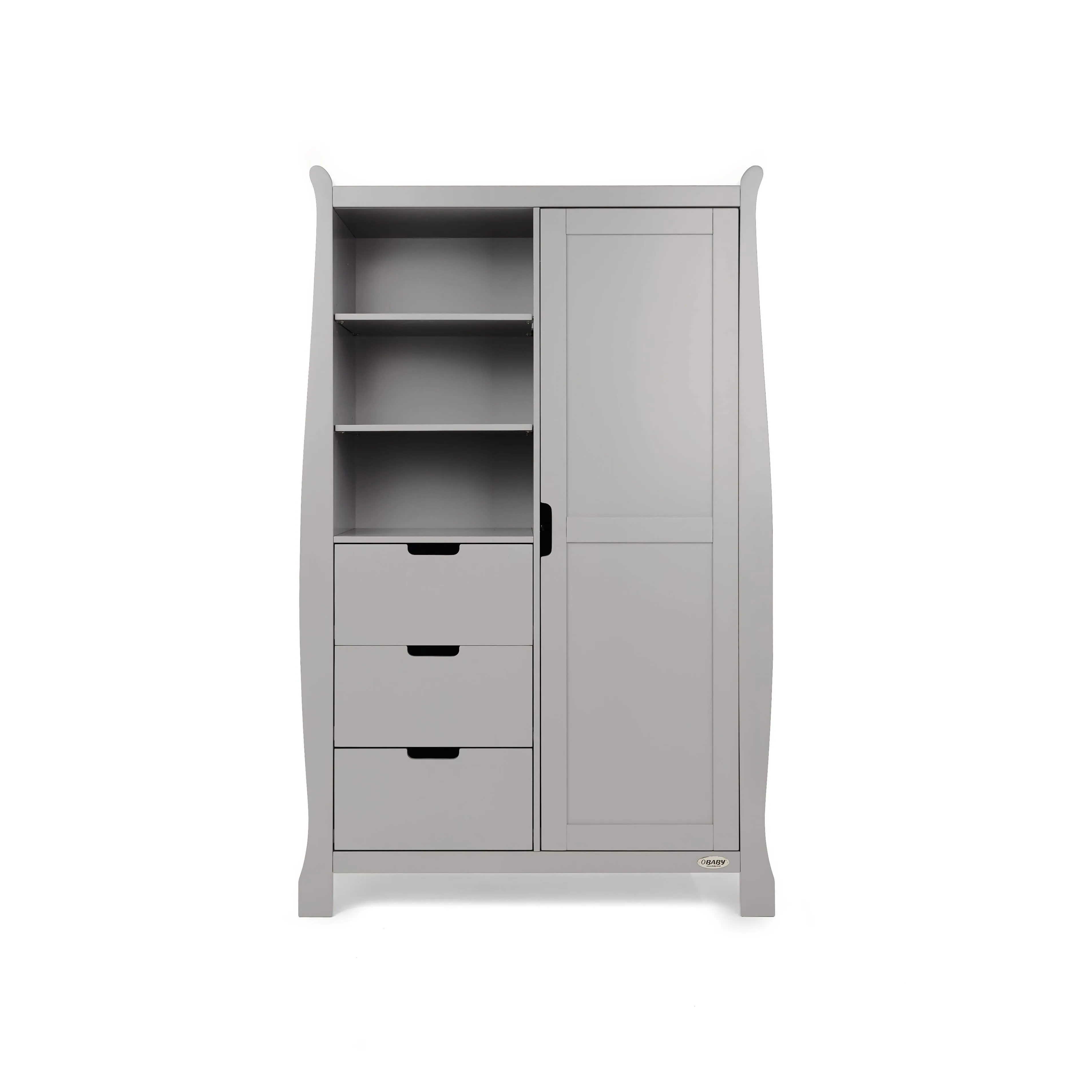 Obaby Stamford Luxe 7 Piece Room Set Warm Grey