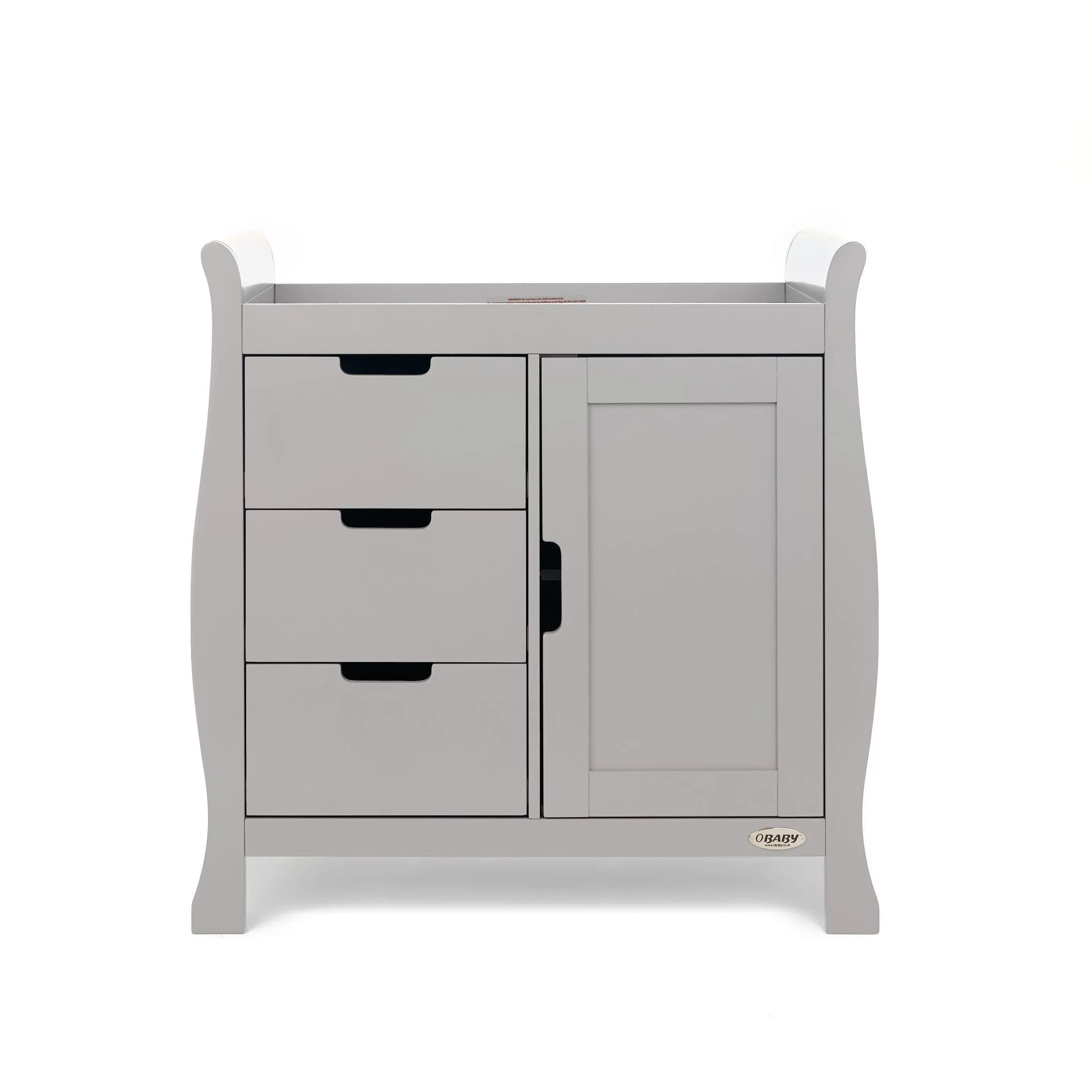 Obaby Stamford Luxe 7 Piece Room Set Warm Grey