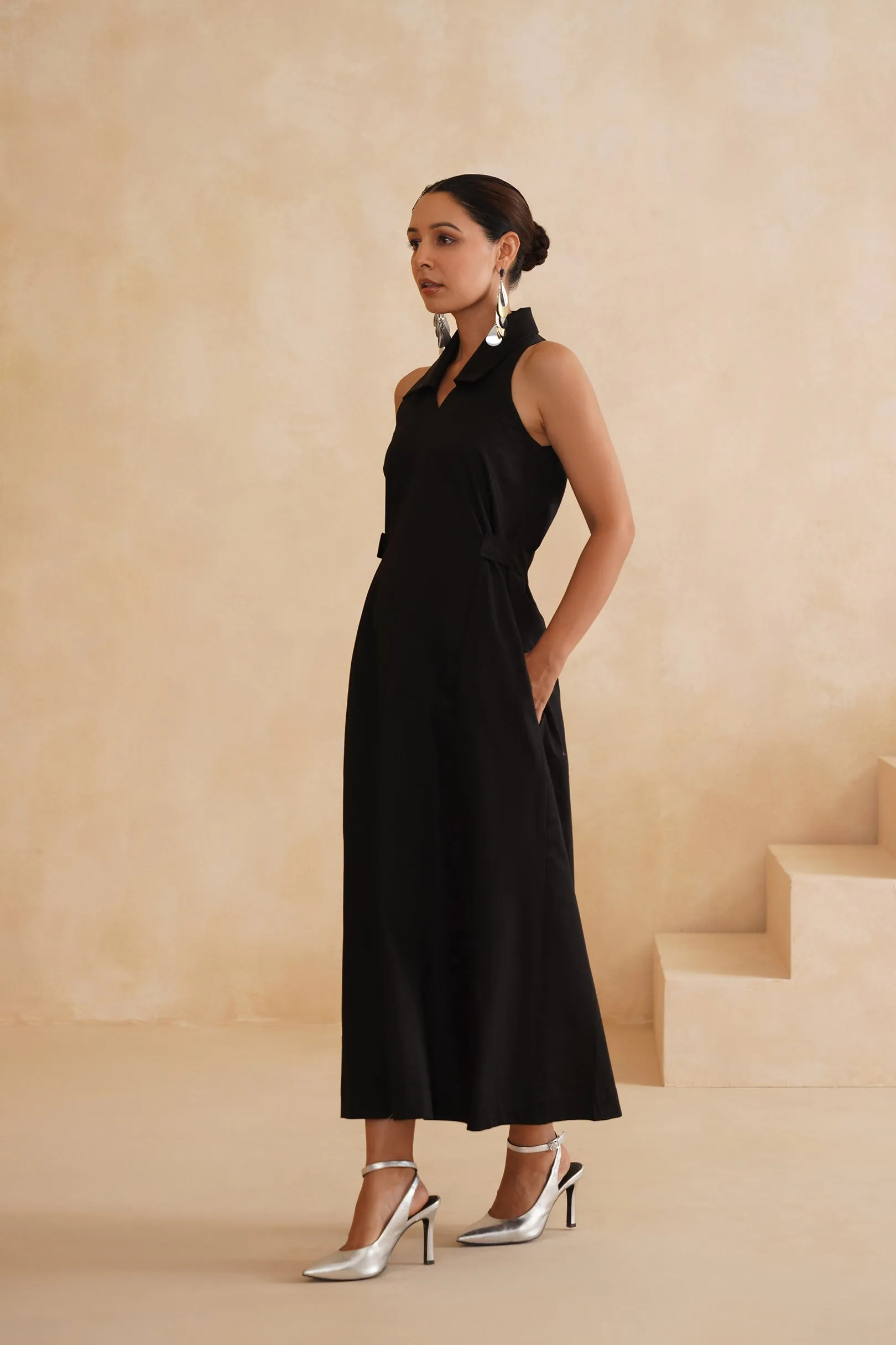 Opulent Black Midi