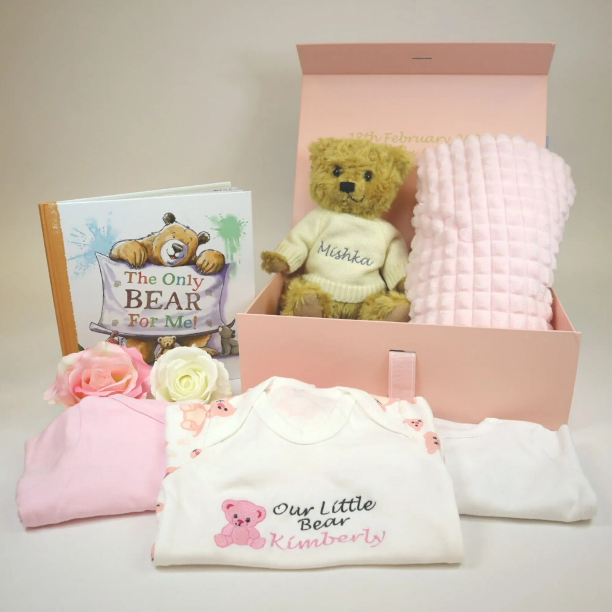 Our Little Bear Large Baby Gift Hamper - Pink
