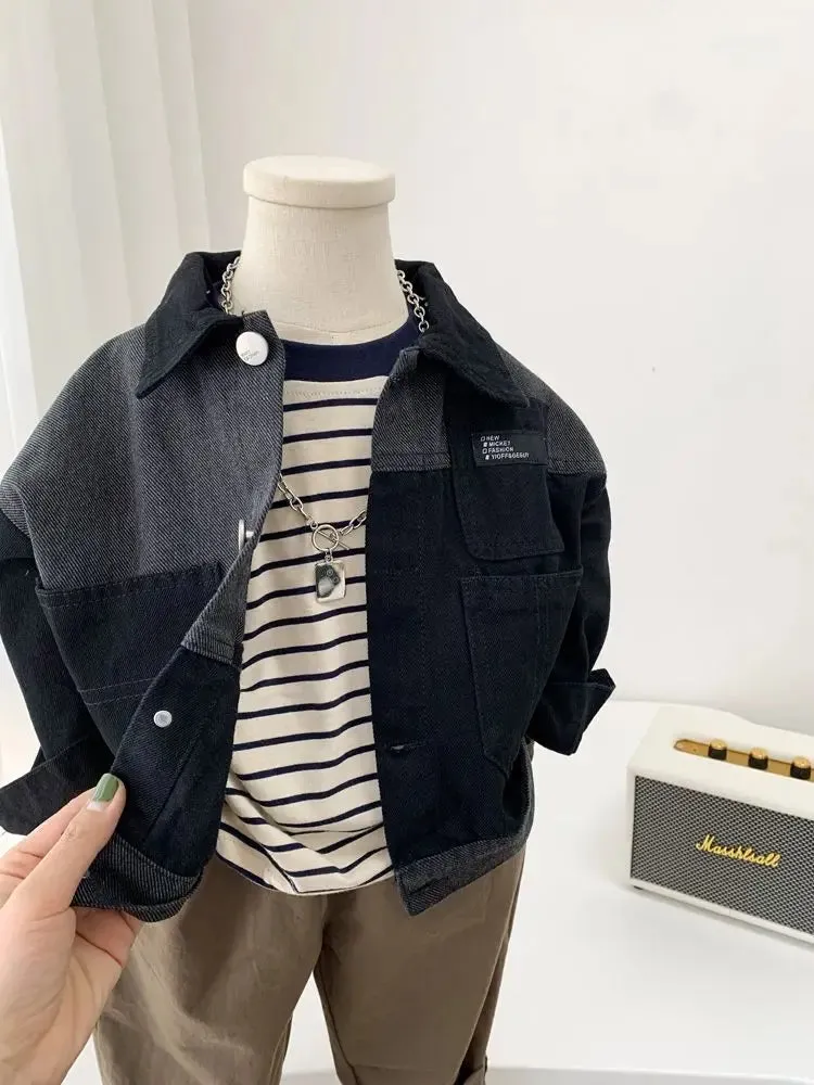 Patchwork Denim Jacket