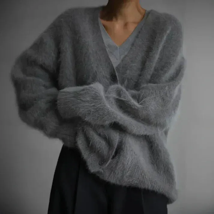 Perry™ - Cashmere-look oversized knitted sweater