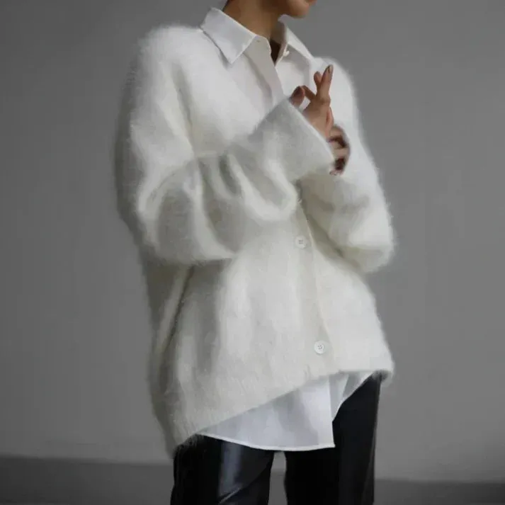 Perry™ - Cashmere-look oversized knitted sweater