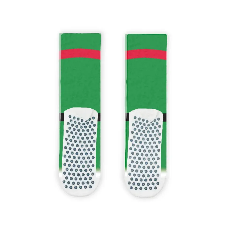 Personalised Elf Kids' Printed Cosy Socks