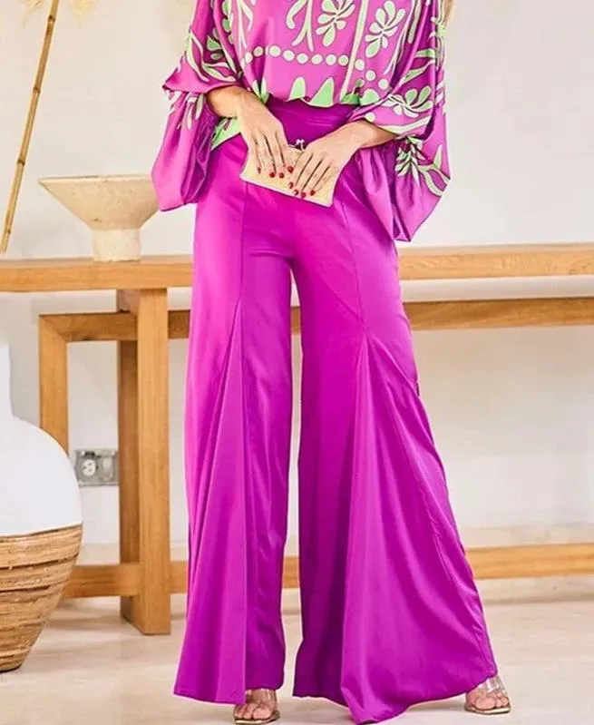 Pia – Effortlessly Elegant Plain Trousers for Women