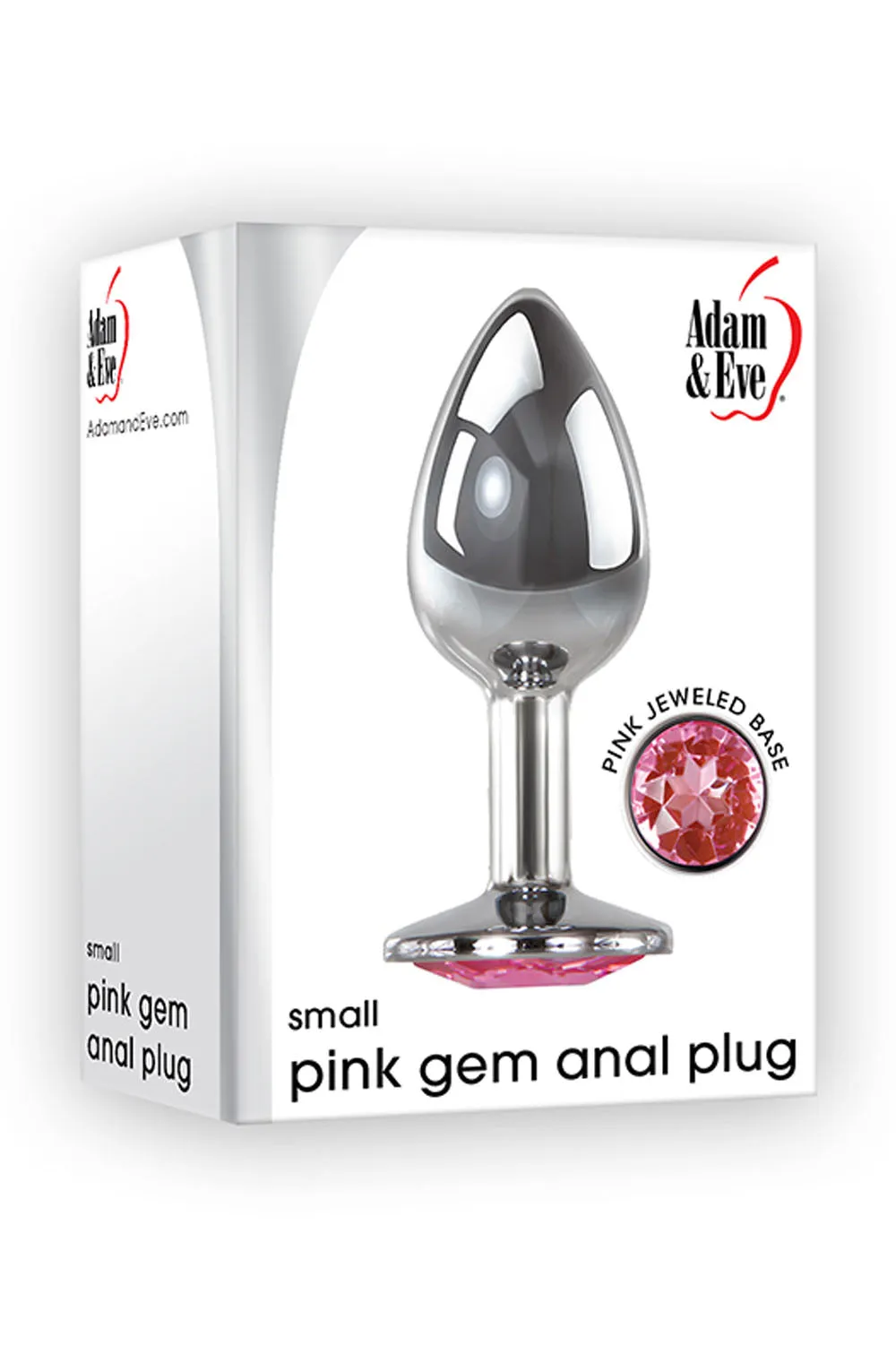 Pink Gem Anal Plug- Small
