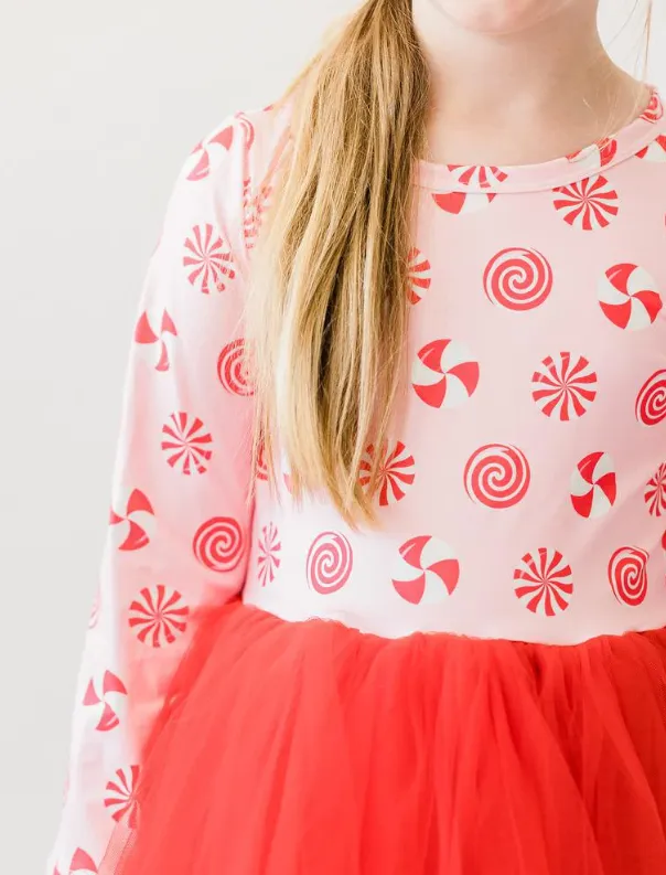 Pink Peppermint Tutu Dress