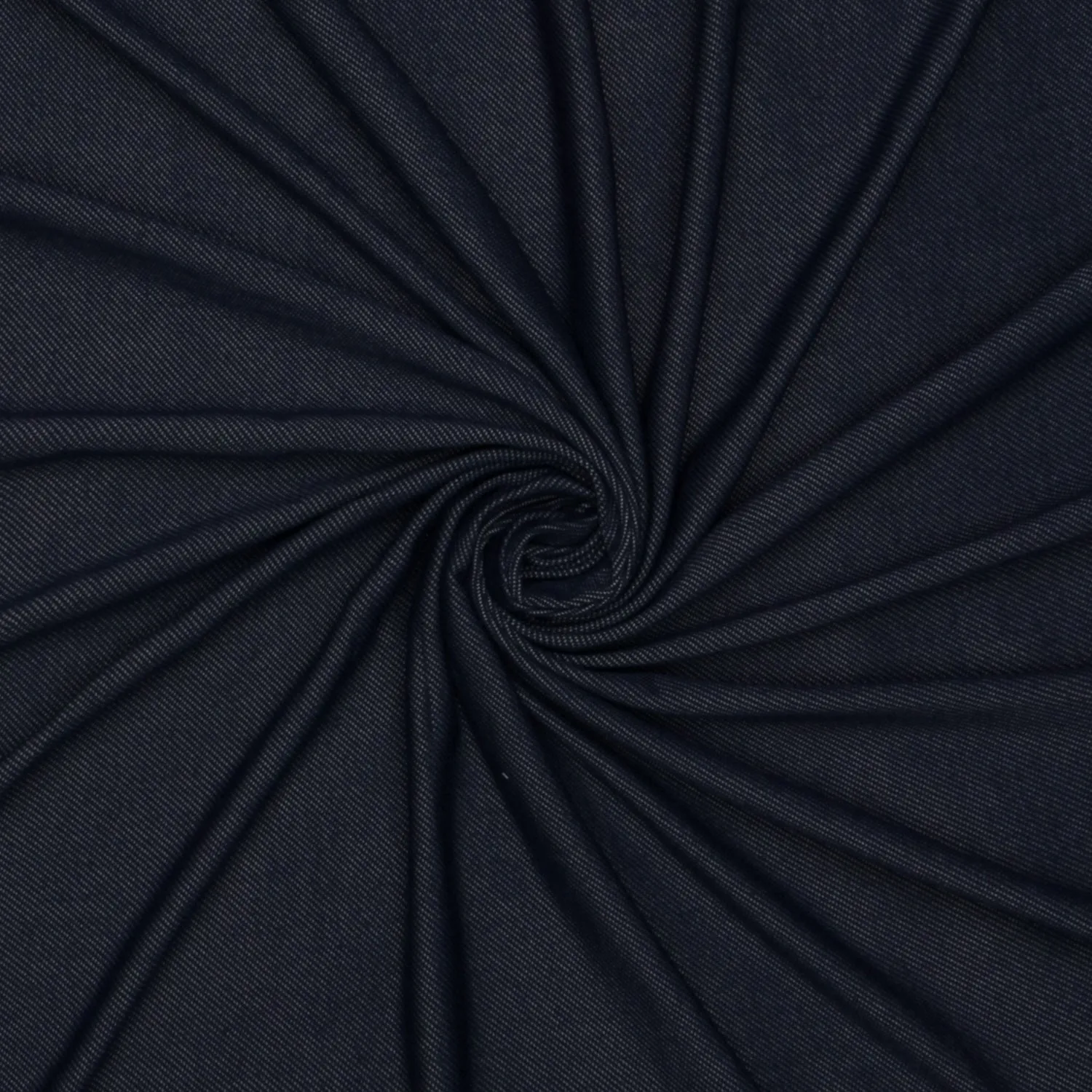 Ponte Roma Fabric 140cm (Navy & Yellow)