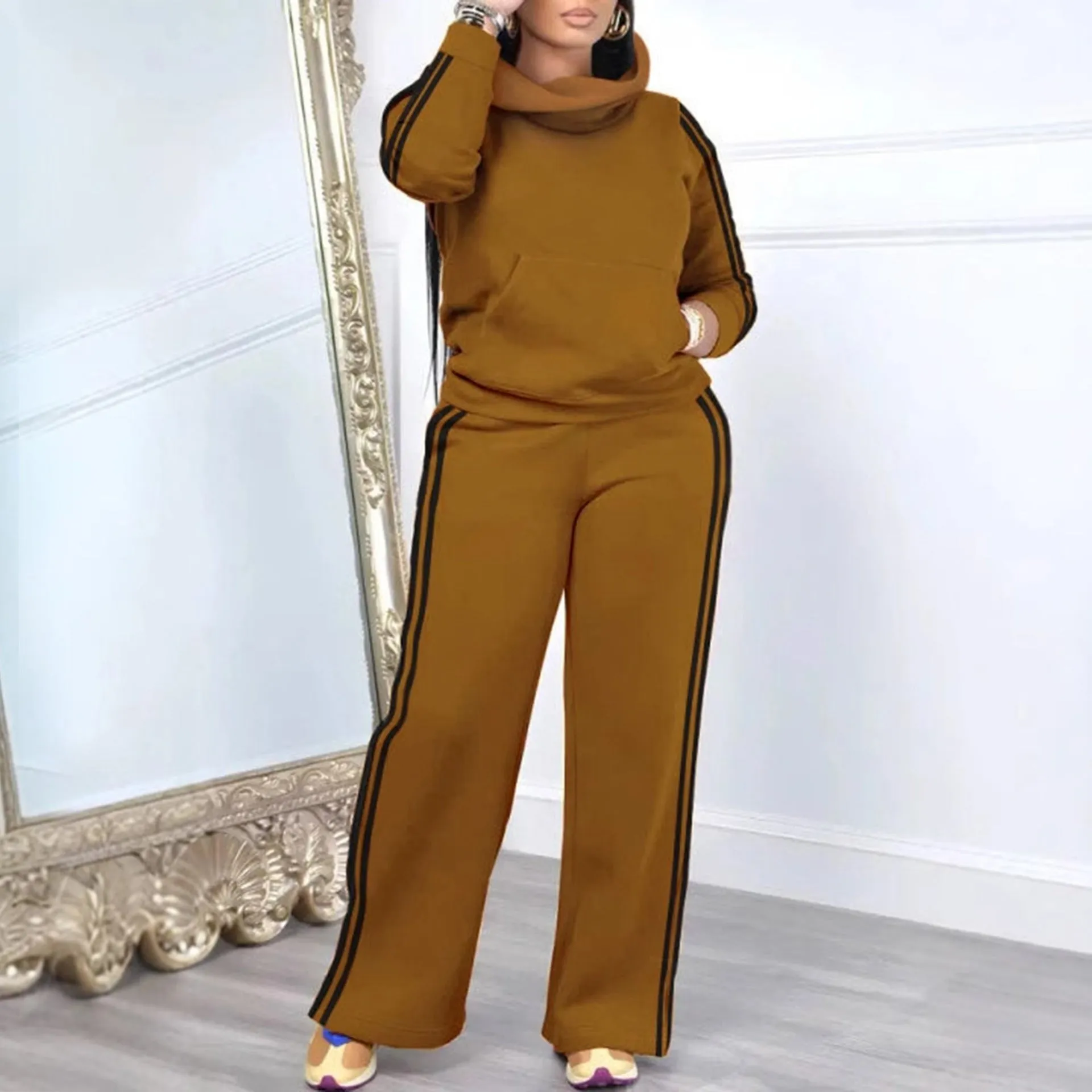 Pullover Two-Piece Hoodie Set