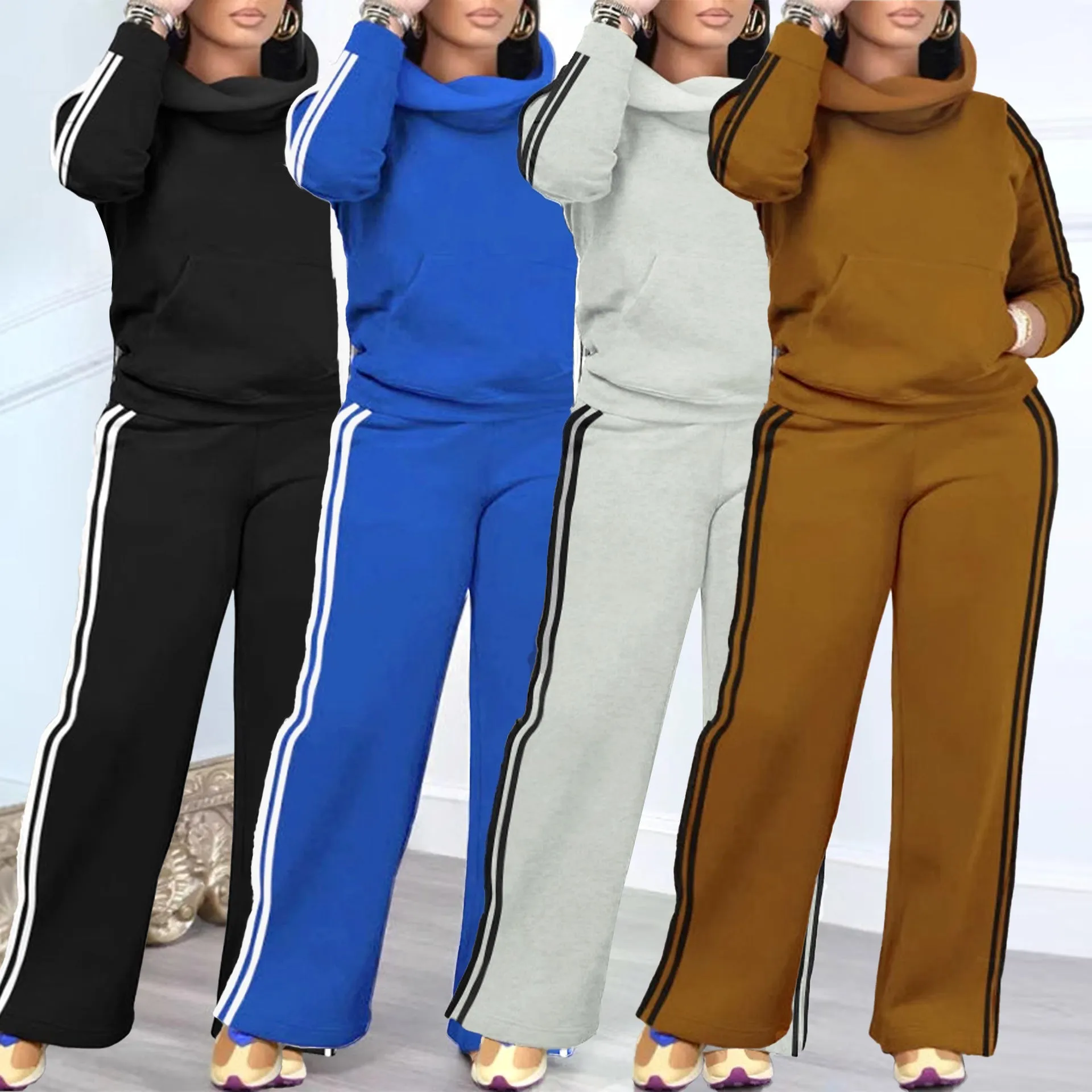 Pullover Two-Piece Hoodie Set