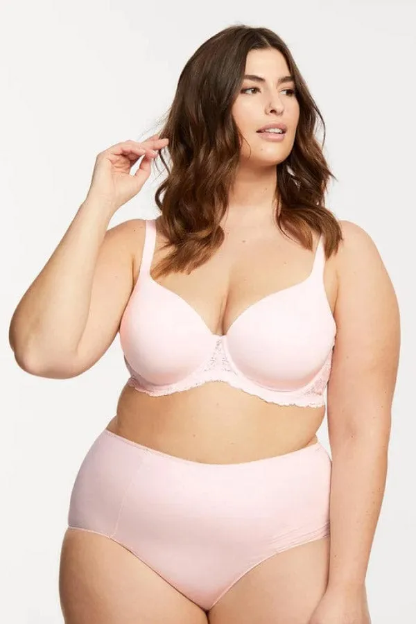 Pure Plus Full Coverage T-Shirt Bra- Blush